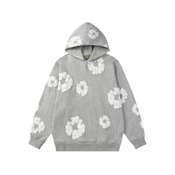 grey hoodie