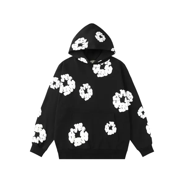 black hoodie
